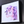 Load image into Gallery viewer, Stretchy Elephant Framed Art &quot;Unicorn Violet Sparkly with butterfly&quot;
