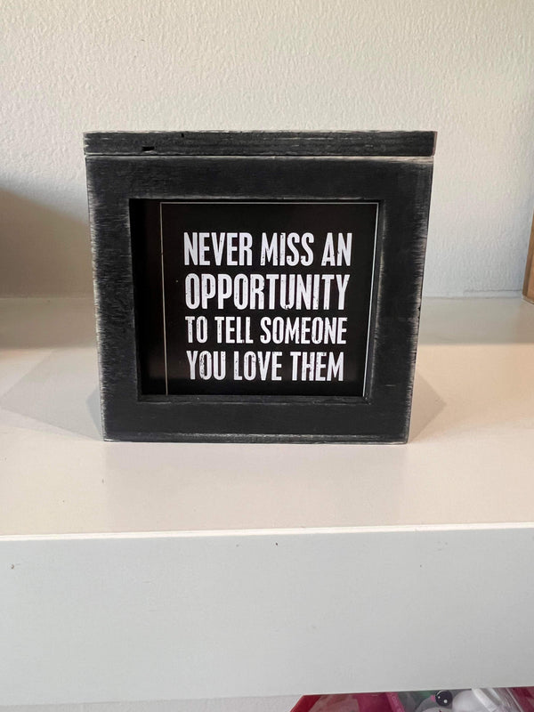 Opportunity Quote Wooden - Home Decor