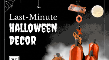 Last-Minute Halloween Decor