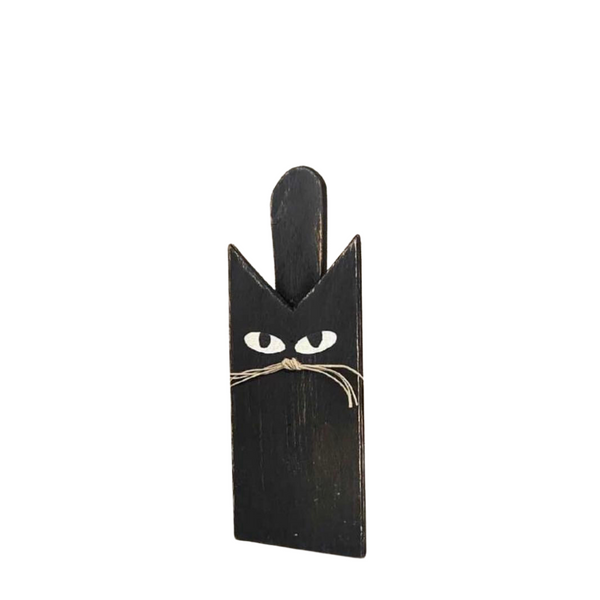 Halloween Wooden Black Cats - home decor