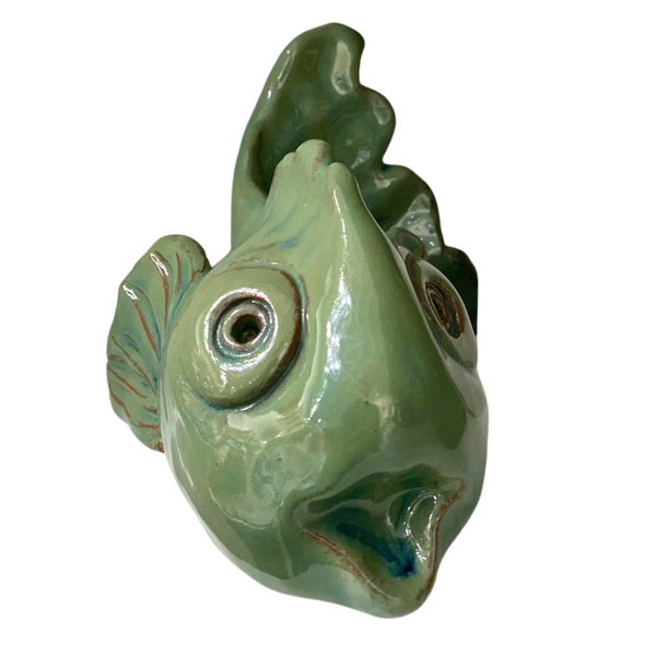 Green Ceramic Fish