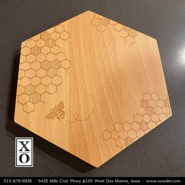 Honey cutting board