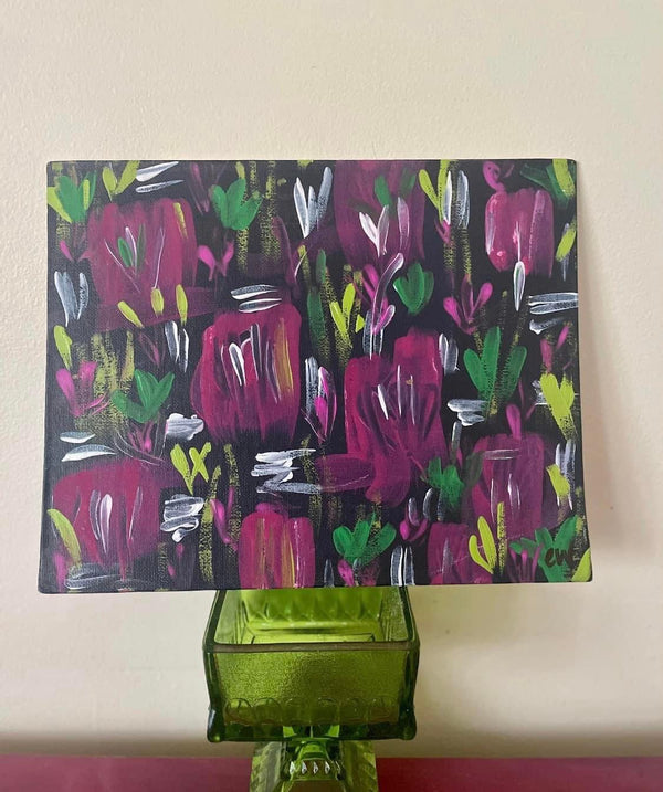 Abstract Flowers Artwork: Creations by Erin Wenham