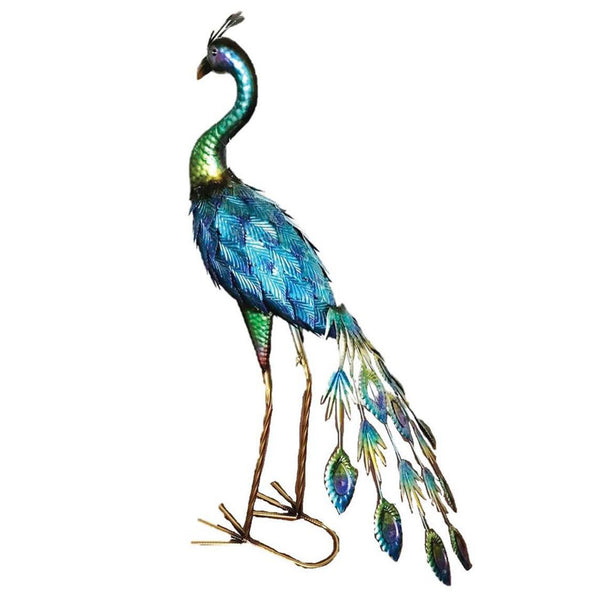 31" Iron Peacock
