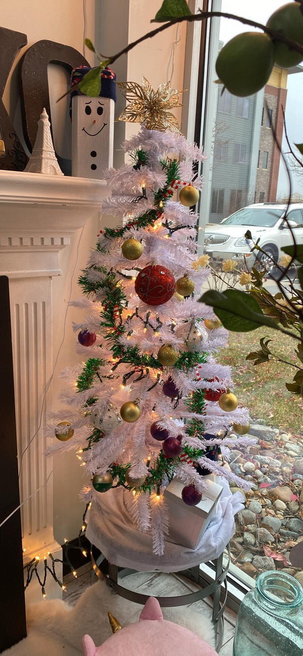 White Christmas Tree 5ft