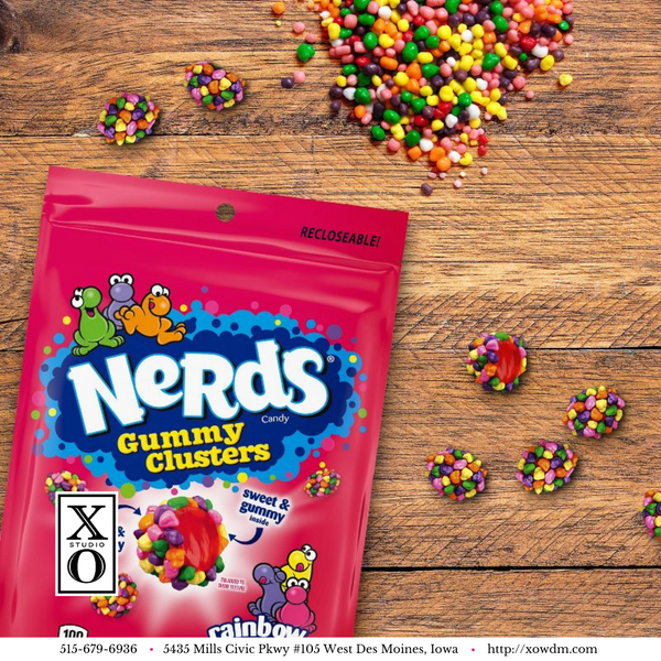 Nerds Gummy Clusters Candy Rainbow 8oz
