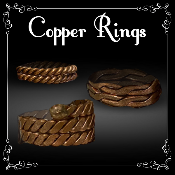 Copper Rings by Oneness Designs - 3 Fires Alchemy