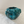 Load image into Gallery viewer, Turquoise Metallic Ceramic Votive Candle Holder
