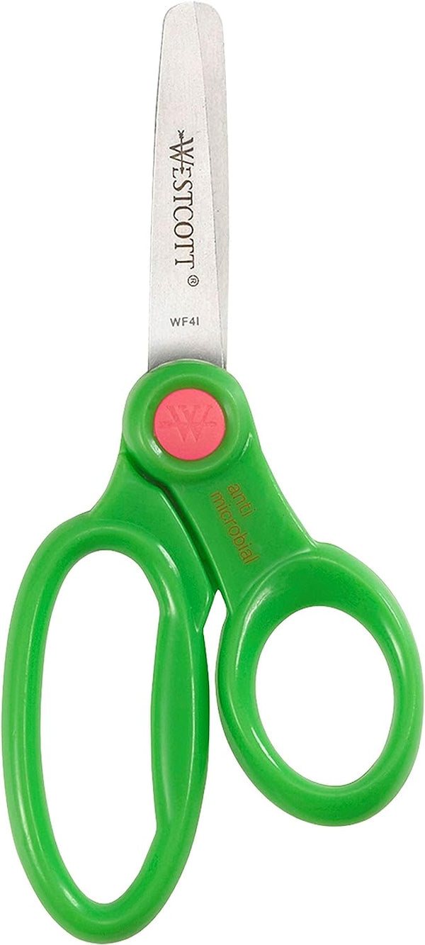 Westcott Kids' Scissors 12-Pack - Designed for Ages 4 and Up