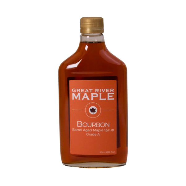 Bourbon Aged Maple Syrup 375ML #LLA