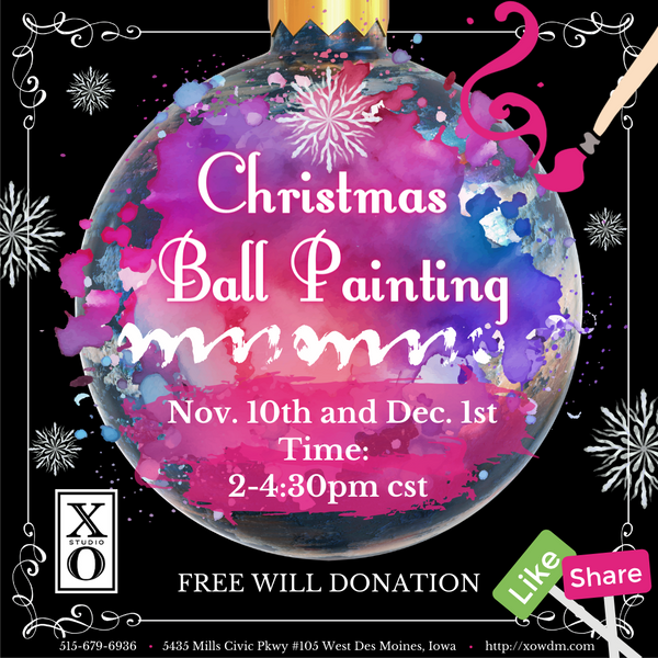 Christmas Ball Painting Event