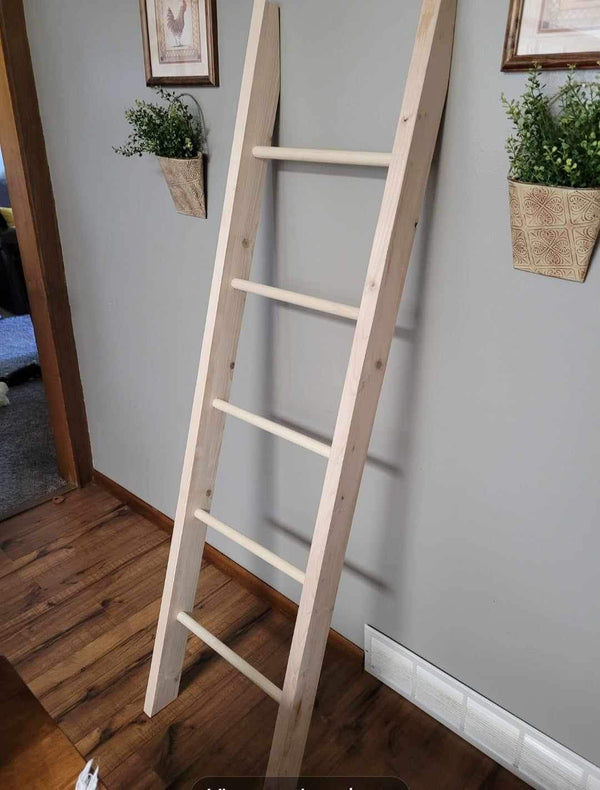 Blanket ladder - Handmade by craftsmen Papa Chuck’s Workshop