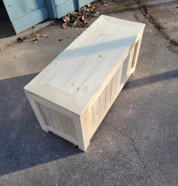 Custom made boxes for storage trunks - Handmade by Papa Chuck’s Workshop
