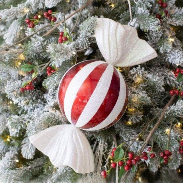 Ball Candy Christmas ornament 18" Indoor/Outdoor Decor