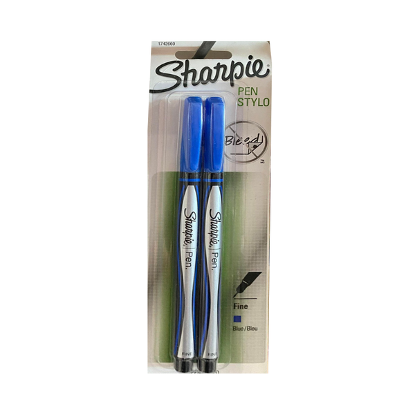 Sharpie Pen Stylo 2/Pkg - Blue