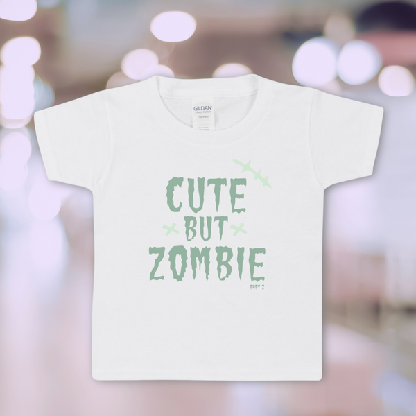 BABY Z "CUTE BUT ZOMBIE 2" Gildan Heavy Cotton Toddler T-Shirt