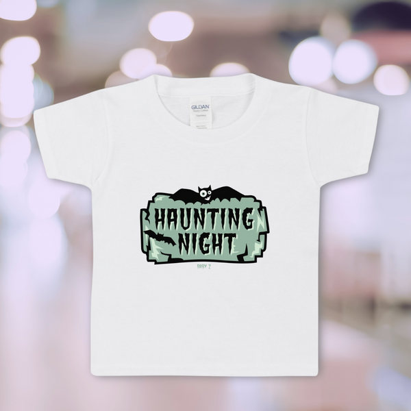 BABY Z "HAUNTING NIGHT" Gildan Heavy Cotton Toddler T-Shirt