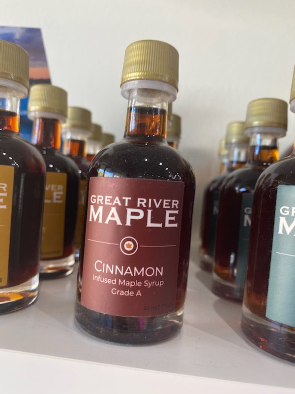 Great River Maple Syrup - Cinnamon 50ML #PRB