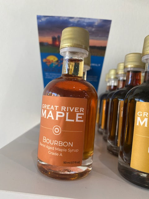 Great River Maple Syrup Sampler - Bourbon 50ML #LLA