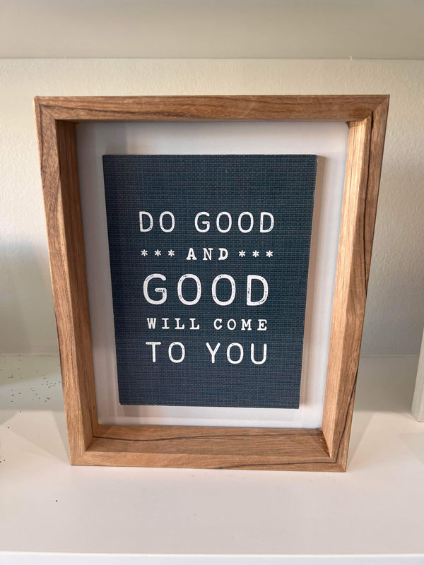 Good Quote Wooden - Home Decor