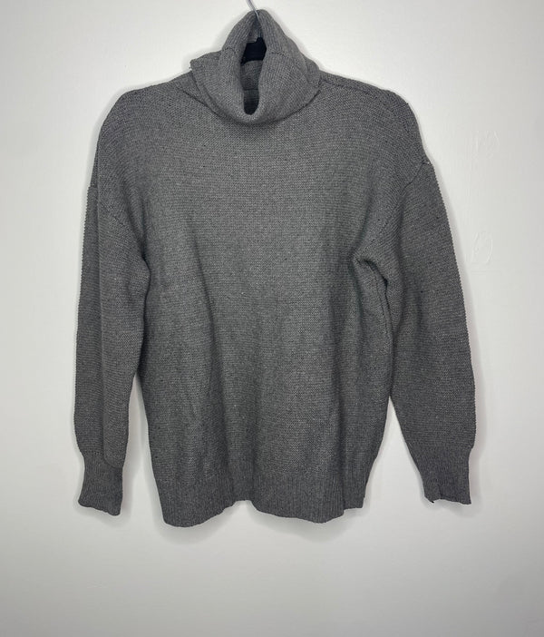 Dark Gray Turtleneck Sweater
