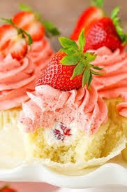 The Strawberry & Cream Cupcake Romance